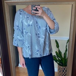 Almost Famous Quarter Sleeve Top